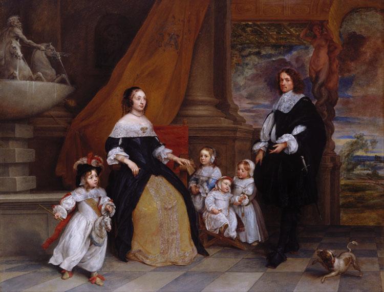 Gonzales Coques The Family of Jan Baptista Anthonie oil painting image